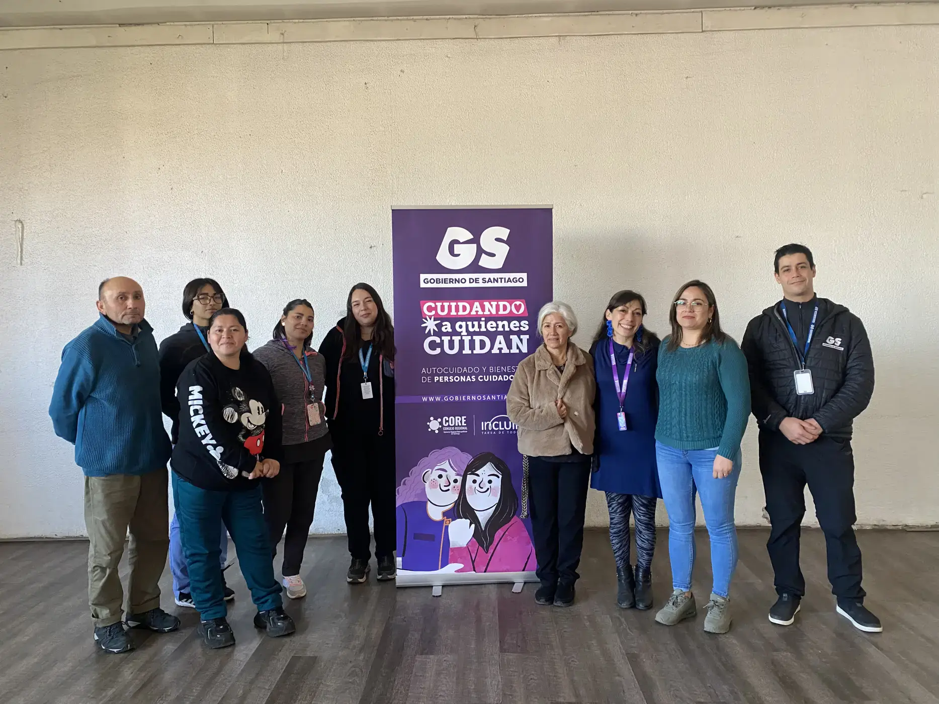 Personas cuidadoras de La Pintana participan en taller para abordar el duelo y la salud mental
